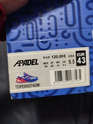 Zapatillas Joma Open A1 Padel Talla 43