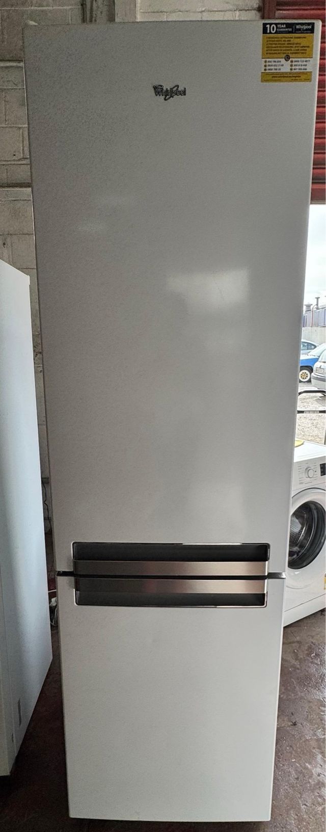 FRIGORÍFICO COMBI NO FROST WHIRPOOL EN BLANCO