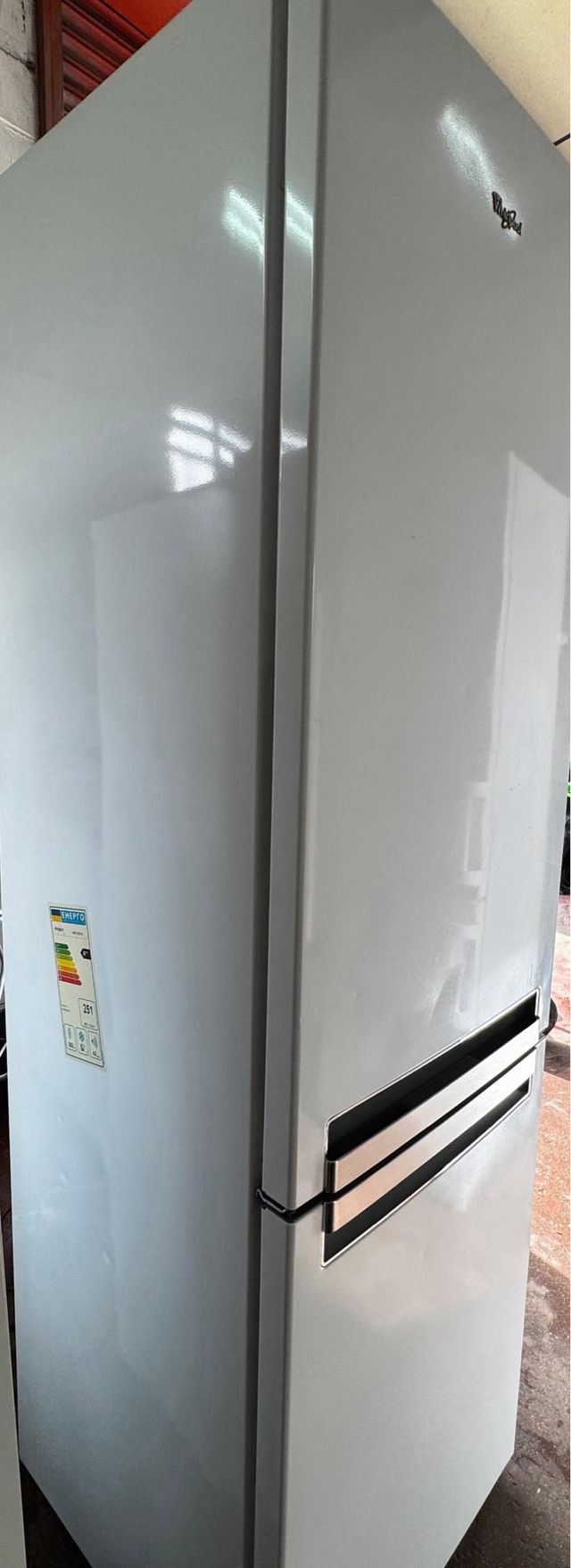 FRIGORÍFICO COMBI NO FROST WHIRPOOL EN BLANCO