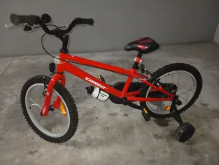 Bicicleta infantil roja Conor