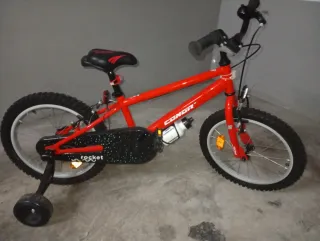 Bicicleta infantil roja Conor