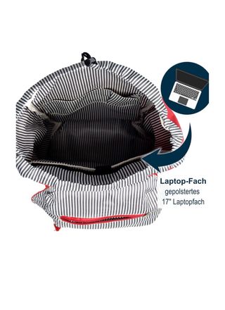Zaino XXL Montral Laptop17” 22L, cm 30X45X15