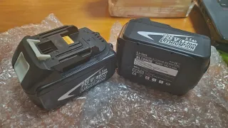 2 Baterías 18V 5.5Ah Li-ion BL1860B