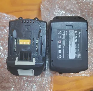 2 Baterías 18V 5.5Ah Li-ion BL1860B