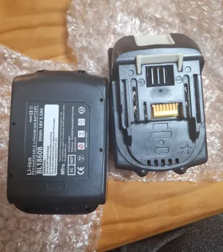 2 Baterías 18V 5.5Ah Li-ion BL1860B