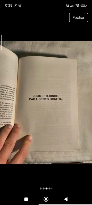 Livro Demis Roussos Questão de Peso