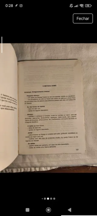 Livro Demis Roussos Questão de Peso