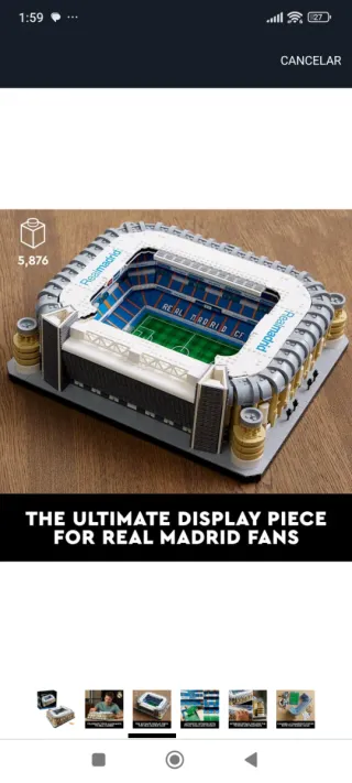 LEGO Estadio Santiago Bernabéu 10299