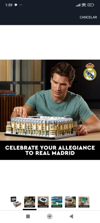 LEGO Estadio Santiago Bernabéu 10299