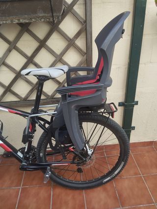 Silla bici Hamax Smiley roja .... súper cuidada!!