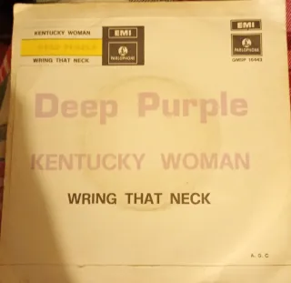Deep Purple Kentucky Woman 45 Giri Vinile