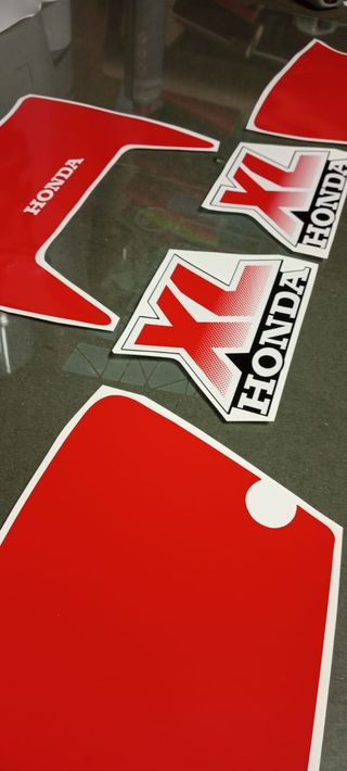 Autocolantes para honda XL 125 - Black