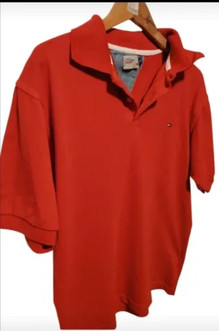 Polo Tommy Hilfiger Rojo