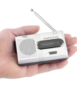 Rádio Portátil INDIN AM/FM BC-R21