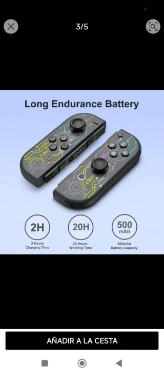 Mando Pro para Switch - Varios colores