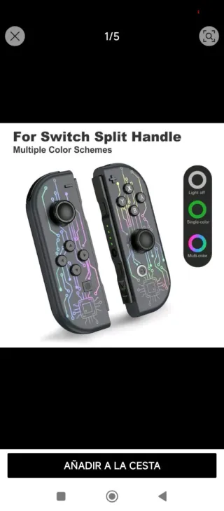 Mando Pro para Switch - Varios colores