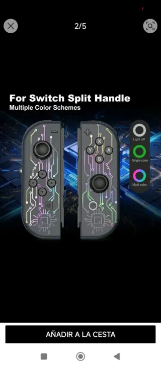 Mando Pro para Switch - Varios colores