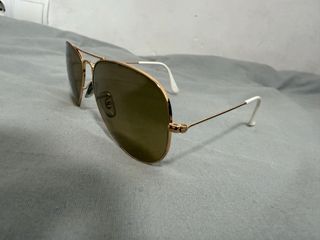 Gafas de sol Ray-Ban Aviator Doradas Marrones