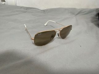 Gafas de sol Ray-Ban Aviator Doradas Marrones