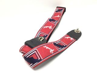 correa guitarra fender monogrammed con strap locks