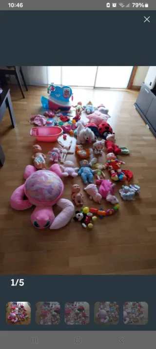 Lote de juguetes infantiles