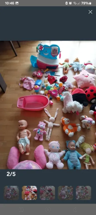 Lote de juguetes infantiles