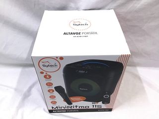 altavoz portatil bluetooth sytech mini ritmo 115