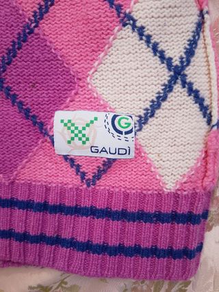 Maglione Vintage Lana Gaudi Rosa size M ITALY