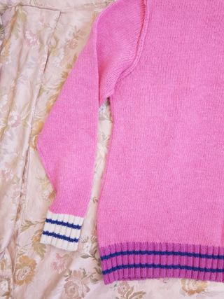 Maglione Vintage Lana Gaudi Rosa size M ITALY