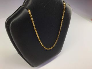 cadena oro 18k 32cm