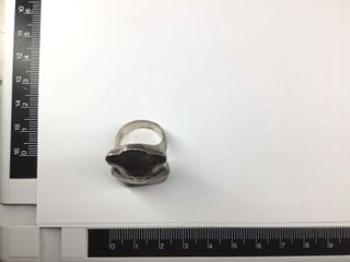 anillo plata 925mm con piedra con cuarzo