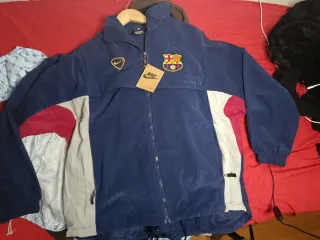 Chaqueta FC Barcelona Vintage Nike Talla XL