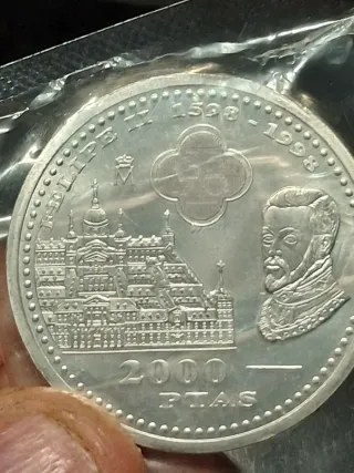 Moneda 2000 Ptas Carlos Juan 1998