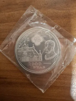 Moneda 2000 Ptas Carlos Juan 1998