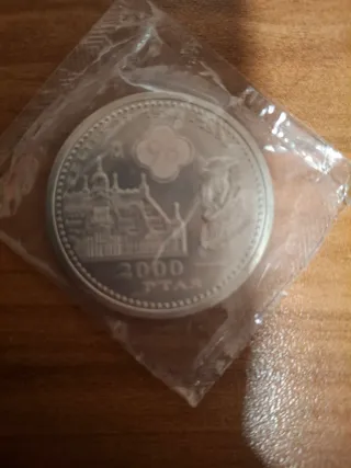Moneda 2000 Ptas Carlos Juan 1998