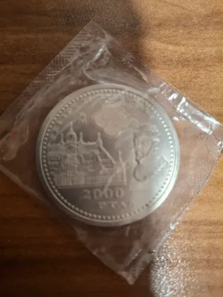 Moneda 2000 Ptas Carlos Juan 1998