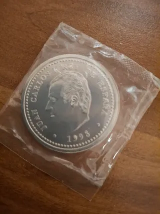 Moneda 2000 Ptas Carlos Juan 1998