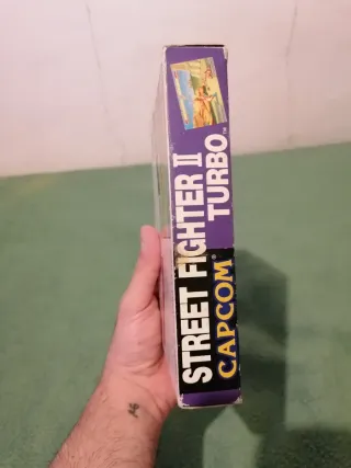 Street Fighter II Turbo Super Nintendo PAL ESPAÑA