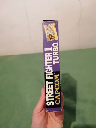 Street Fighter II Turbo Super Nintendo PAL ESPAÑA