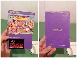 Street Fighter II Turbo Super Nintendo PAL ESPAÑA