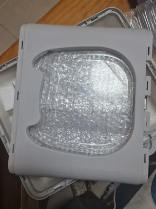 Box per sabbia per gatti pieghevole con cassetto