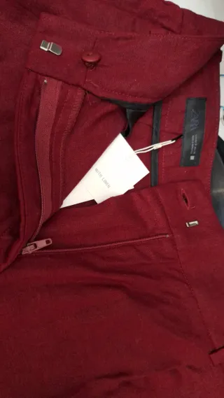 Bermuda Talla 40 Granate