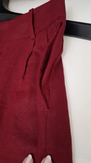 Bermuda Talla 40 Granate