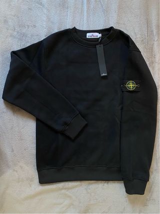 Sudadera Stone Island Negra suave y cálido