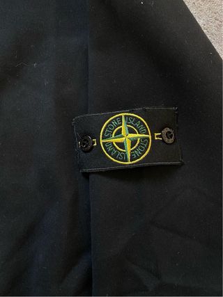 Sudadera Stone Island Negra suave y cálido