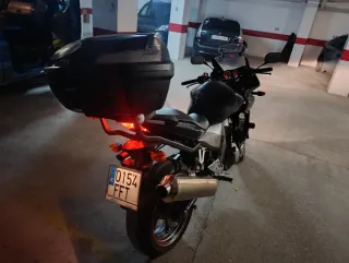 Kawasaki Z750S Negra