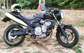 Honda Hornet 600 Naked Negra