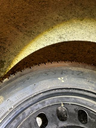 Rueda de repuesto Michelin 225/55/17