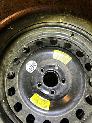 Rueda de repuesto Michelin 225/55/17