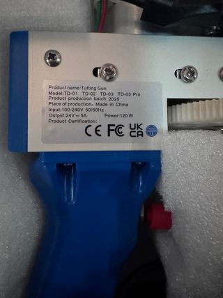 Pistola Tufting Alfombras Manual